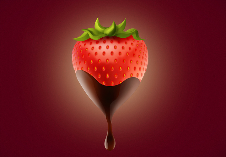 vector icon freebie strawberry