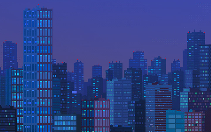 waneella dark city skyline