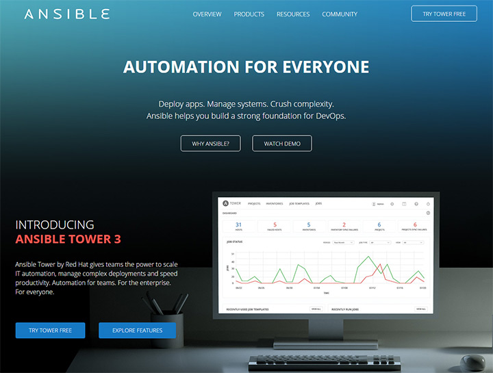 ansible homepage
