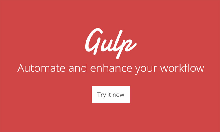 gulpjs homepage
