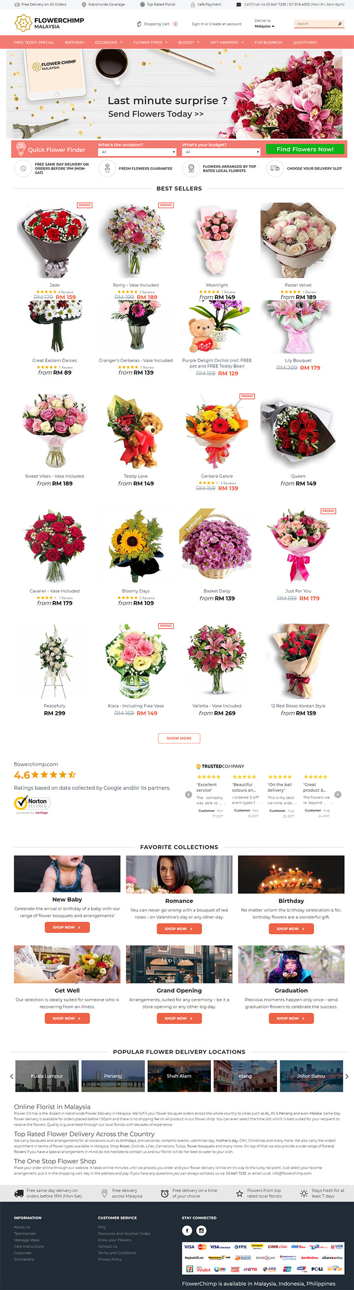 100+ best florist website designs