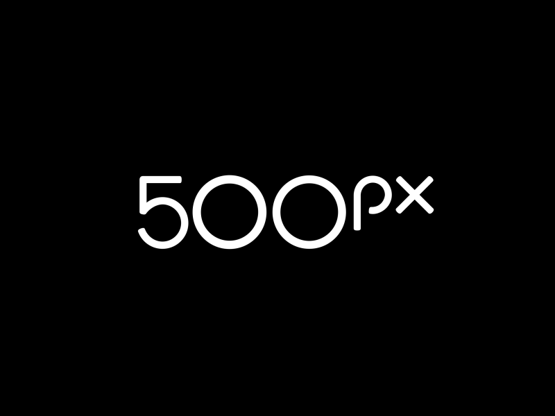 500px motion logo graphic animation