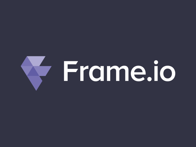 frame io animated logo