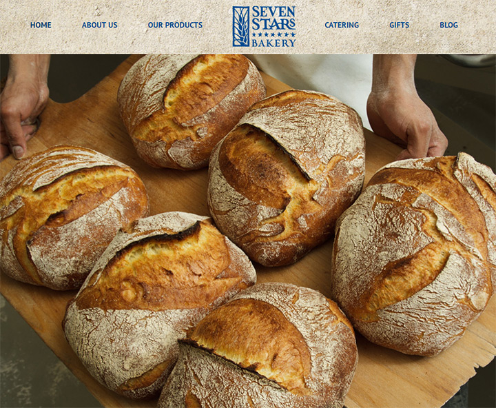 seven stars bakery website
