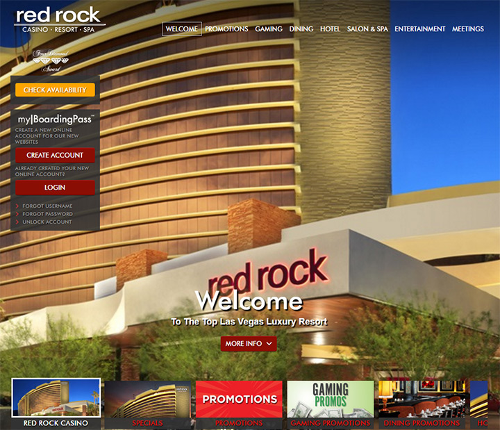 red rock casino sunset station logo