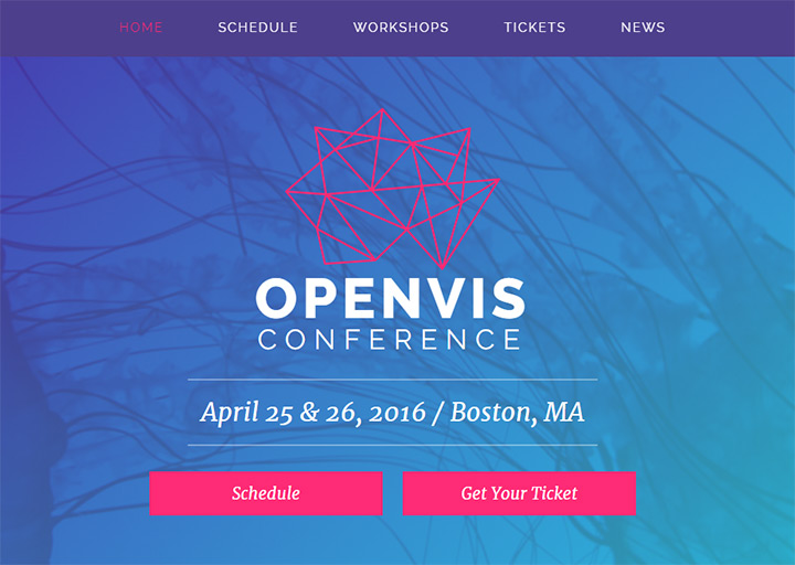 openvis conference website design