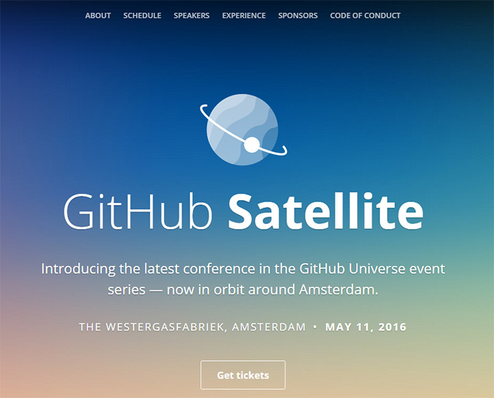 github universe satellite conference