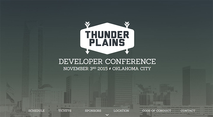 thunder plains conference website