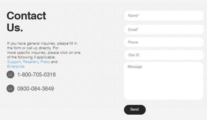 webydo contact form