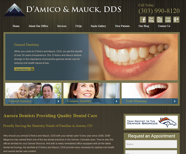 damico mauck homepage