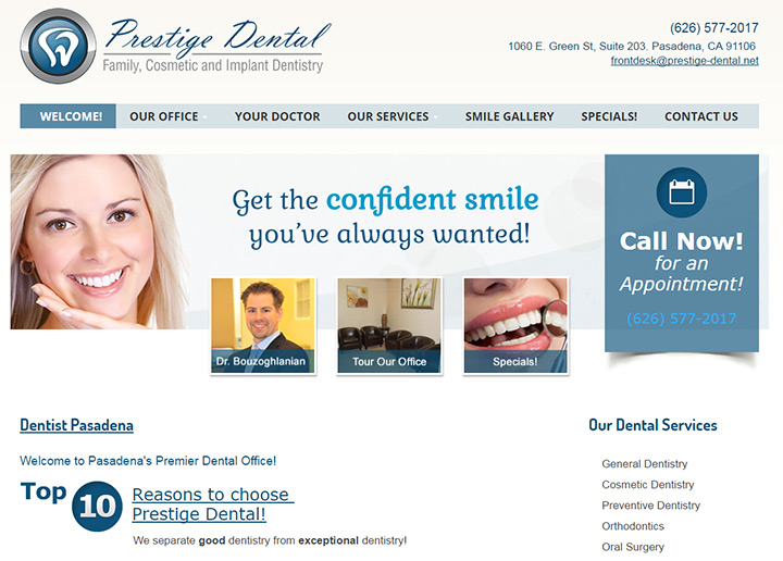 prestige family dental