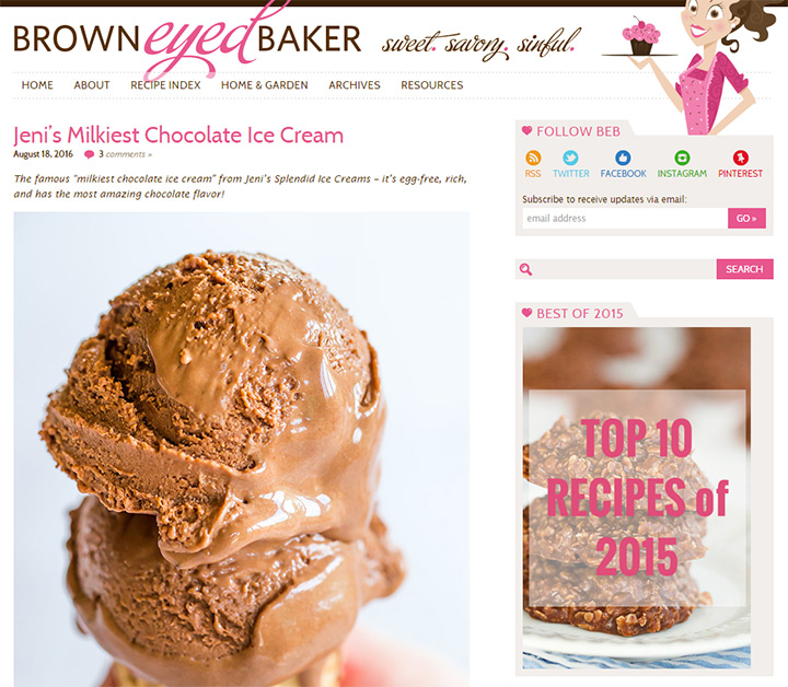 brown eyed baker blog