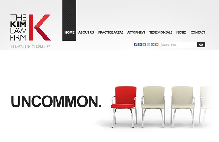 kim law firm website