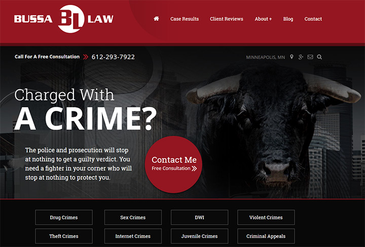 bussa law firm webiste