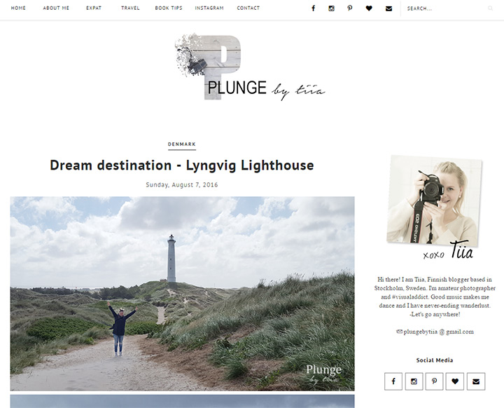 plunge by tiia blog