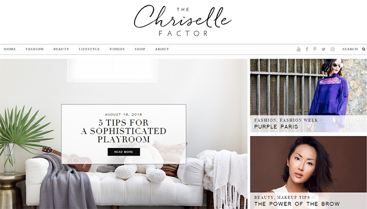 chriselle factor blog