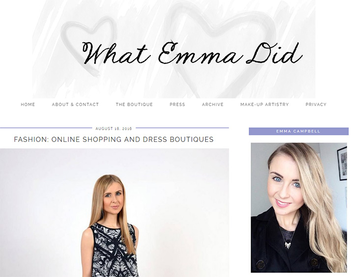 what emma did blog