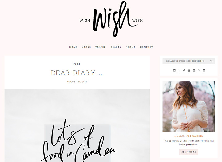 wish wish wish blog