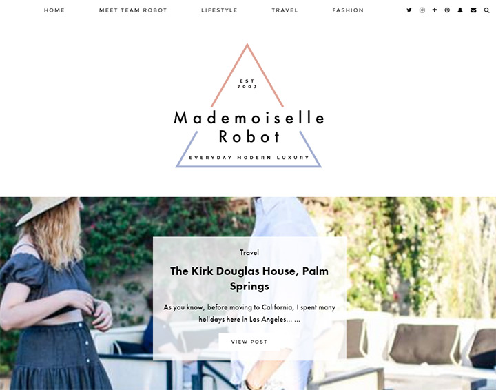 mademoiselle robot blog