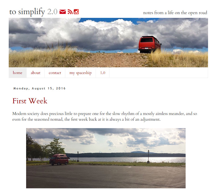 to simplify blog
