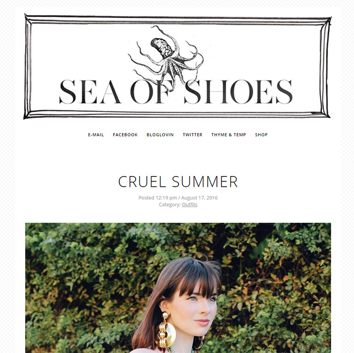 sea of shoes blog