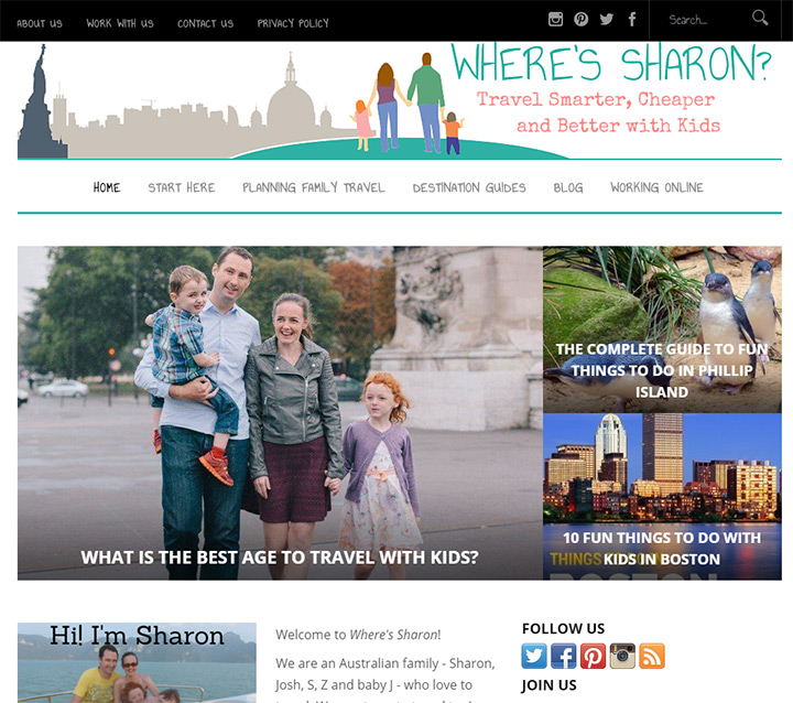 wheres sharon blog
