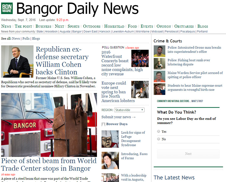 bangor daily news