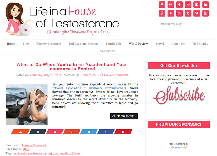 house of testosterone blog