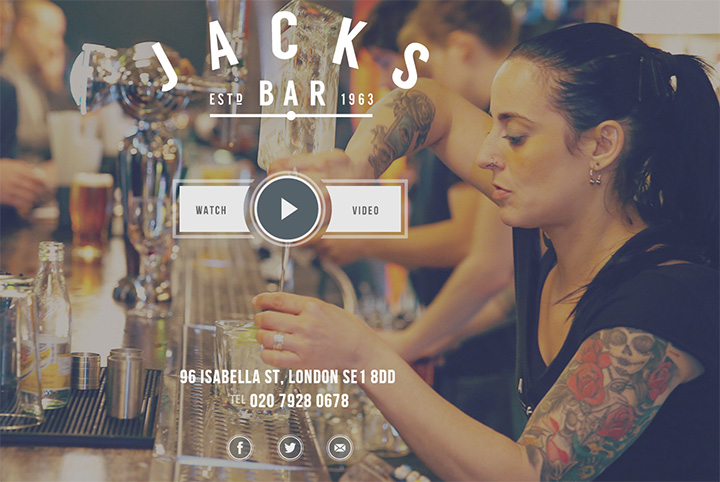 jacks bar website