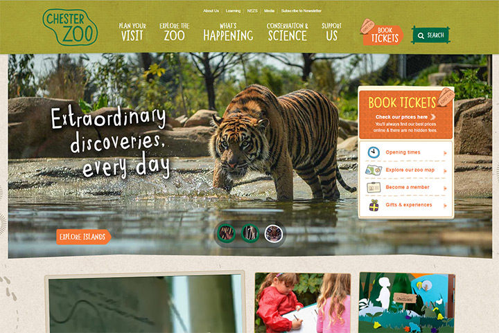 chester zoo homepage