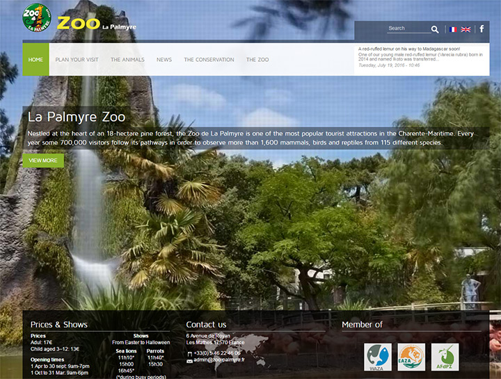 zoo de la palmyre