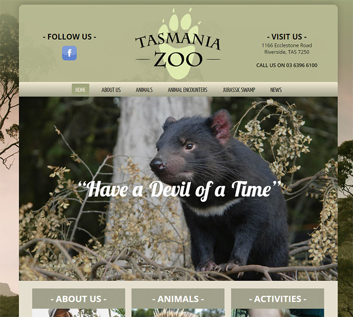 tasmania zoo