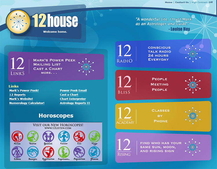 twelve houses
