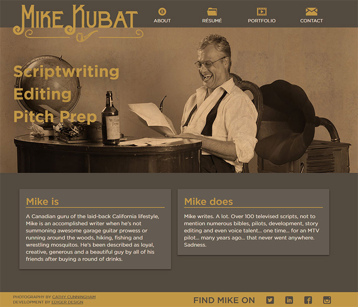 mike kubat writer
