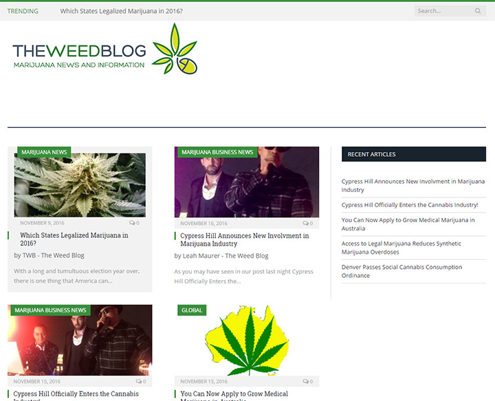 weed blog