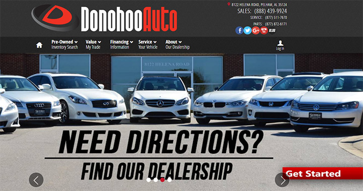 100 Best Car Dealership Website Designs