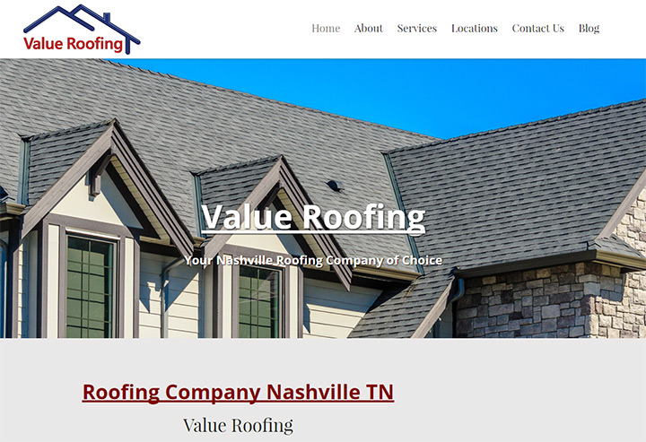value roofing