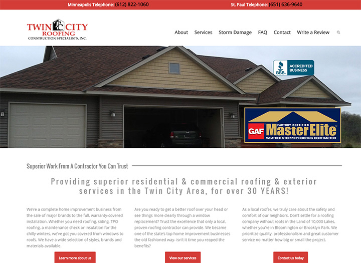 twin city roofing
