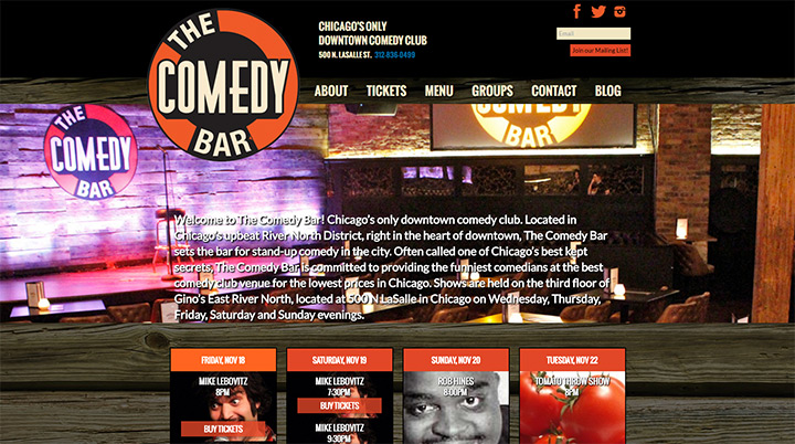 comedy bar