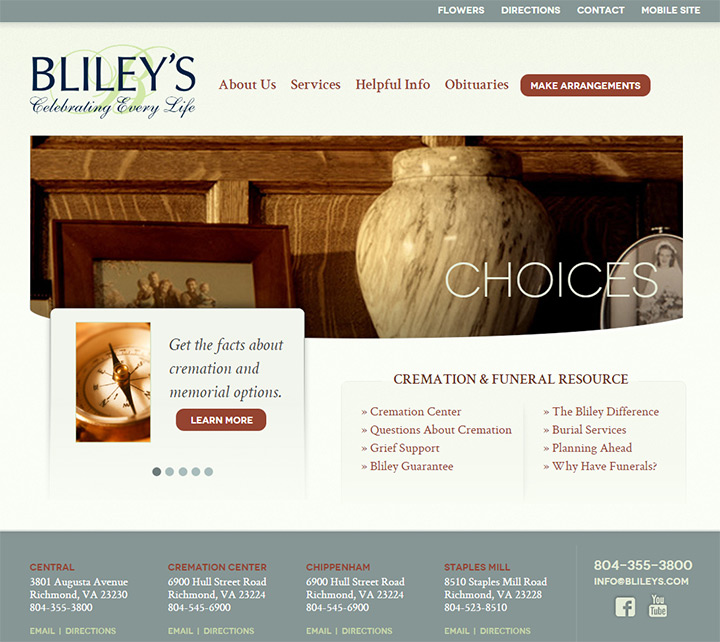 bliley funeral home