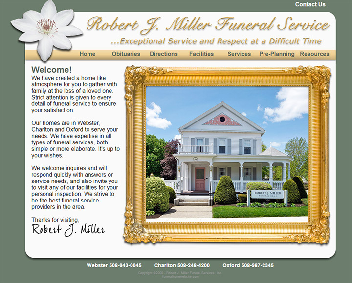 robert miller funerals