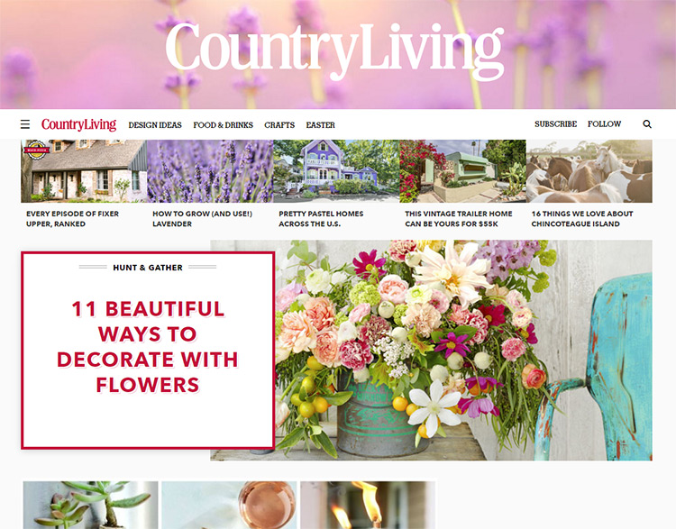 country iving blog