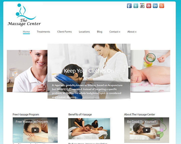 free massage center
