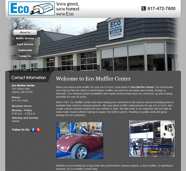 eco muffler center