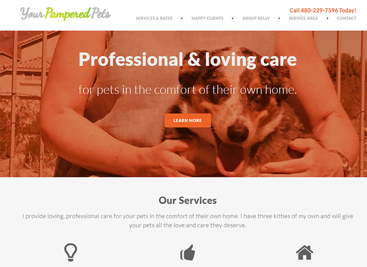 your pampered pets