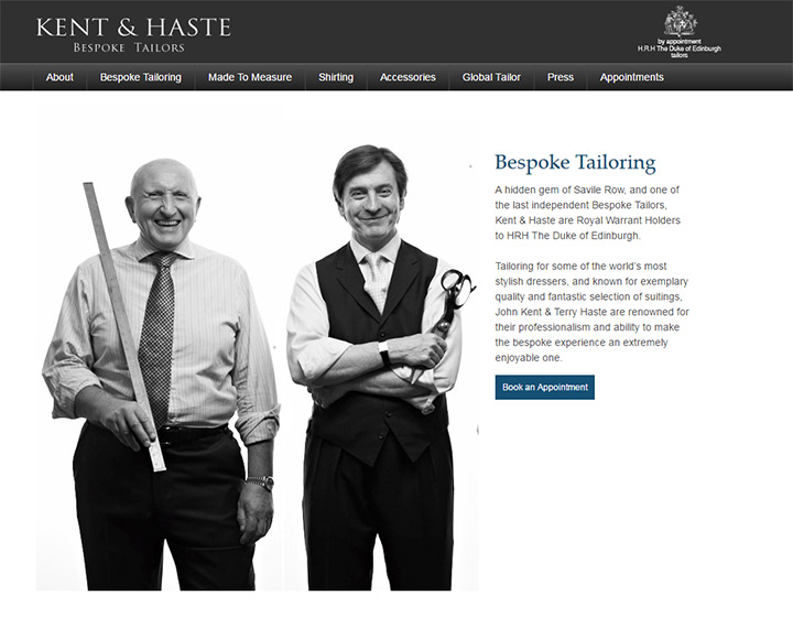 kent and haste bespoke tailor