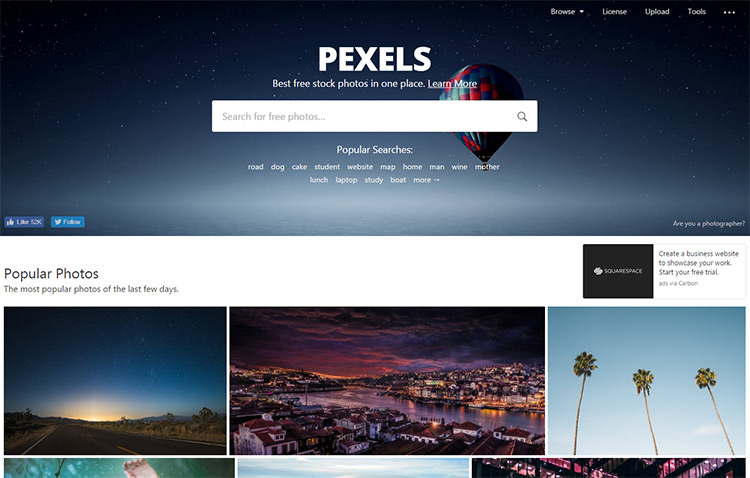 pexels website