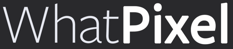 whatpixel white text logo